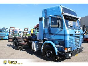 Scania R142-V8 + MANUAL + V8 car transporter