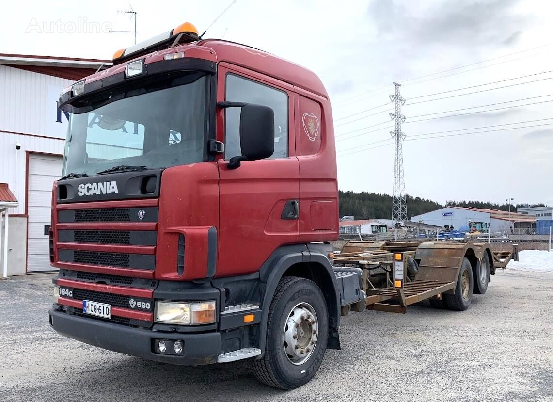 Scania R164 580 6×2 biltransport