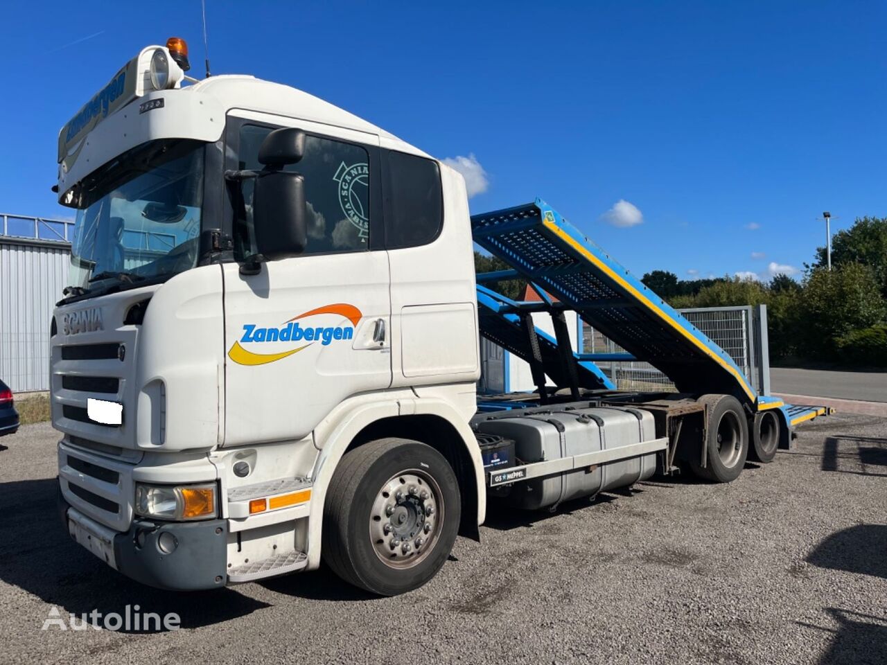 camion porte-voitures Scania R480