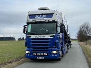 автовоз Scania R480 + прицеп автовоз