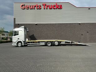 camion porte-voitures Scania R500 NGS 6X2 OPRIJWAGEN/MACHINE TRANSPORTER/PLATEAU