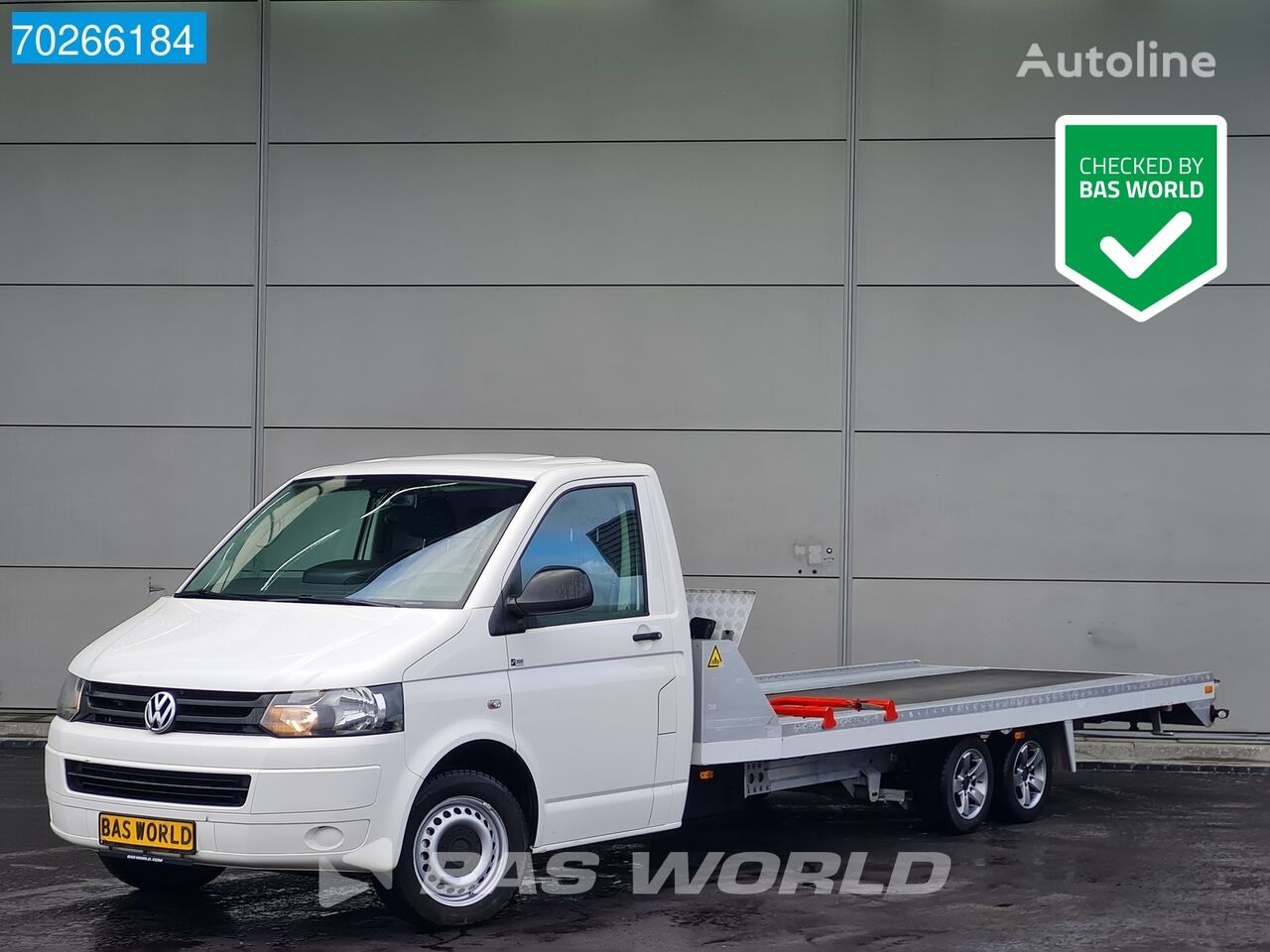 camion porte-voitures Volkswagen Transporter 2.0 TDI Fitzel Speeder 2 1500KG Nutzlast Autotranspo