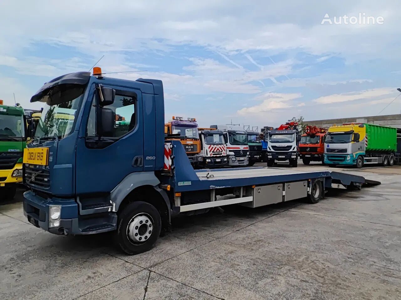 Volvo FE 260 FL Car / Caravan Transporter camión portacoches