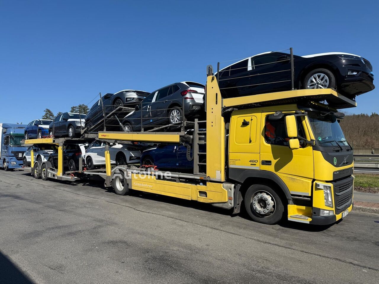 Volvo FH car transporter - Autoline