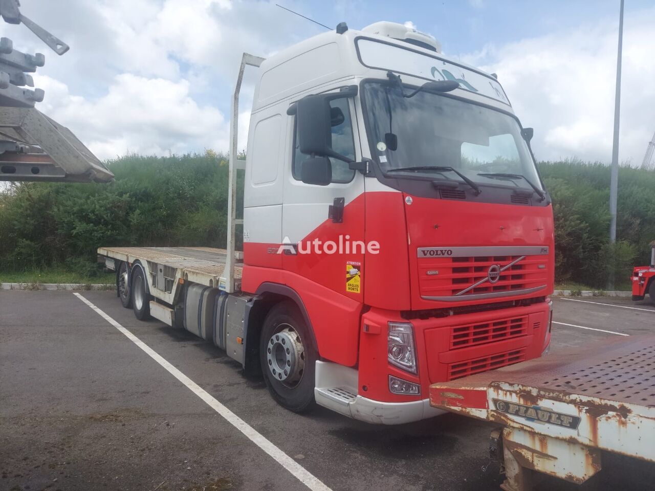 تریلر حمل خودور Volvo FH 13 500