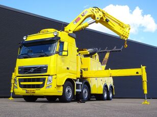 ciężarówka do przewozu samochodów Volvo FH 520 / ABSCHLEPP / RECOVERY / TOWTRUCK / 8x4 / CRANE