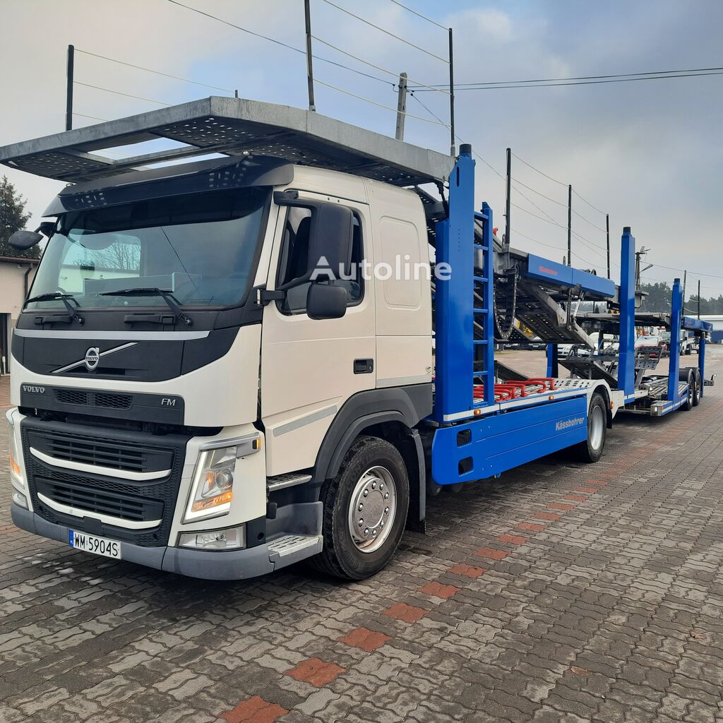 Volvo FM autotransporter + prikolica autotransportera