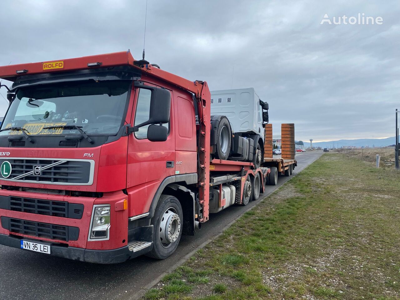 تریلر حمل خودور Volvo FM 440