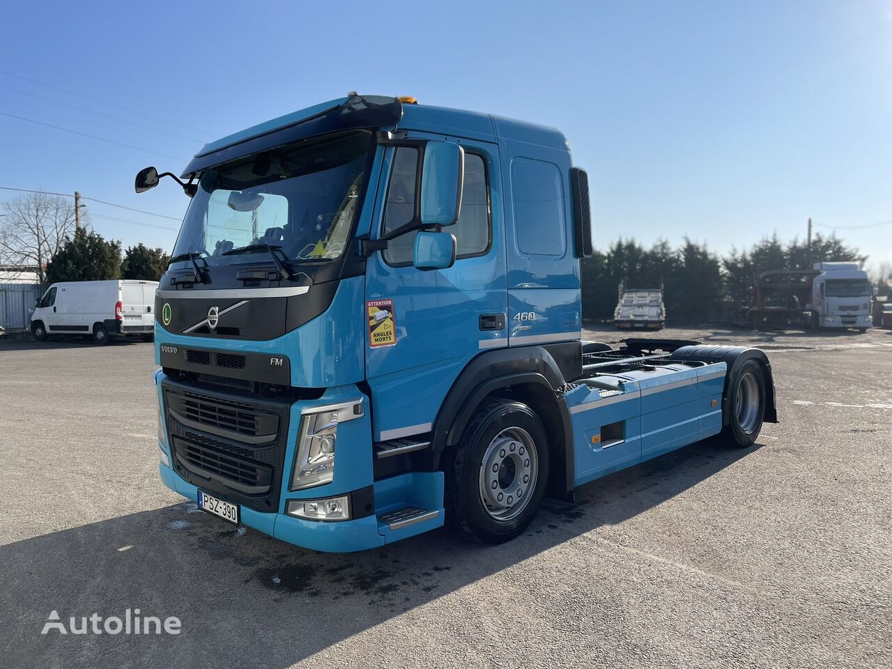 автовоз Volvo FM 460 Autotransporter SZM