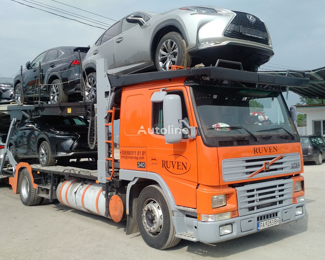 Volvo FM12 340 camión portacoches