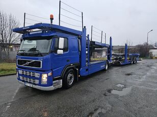 nákladné vozidlo na prepravu automobilov Volvo FM420 + príves na prepravu automobilov