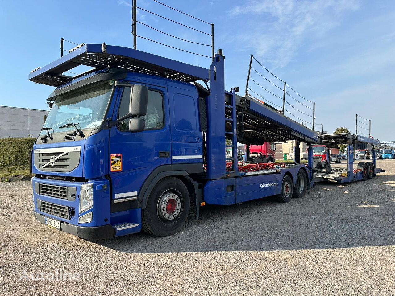 Volvo +Kassbohrer 2012 car transporter