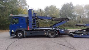 camion porte-voitures Volvo +LOHR 2012 + remorque porte-voitures