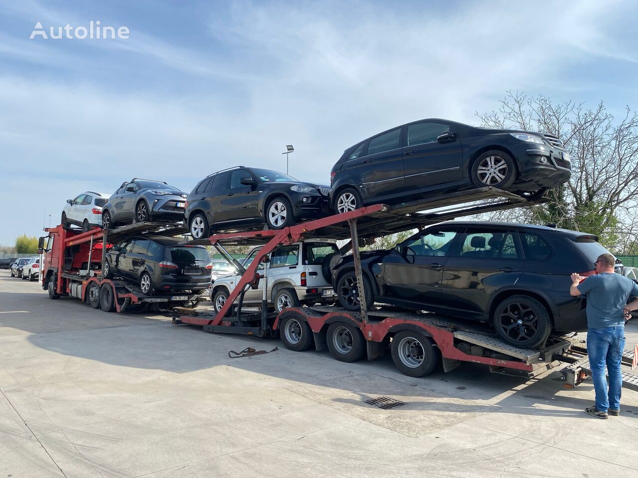 Volvo fh420 car transporter