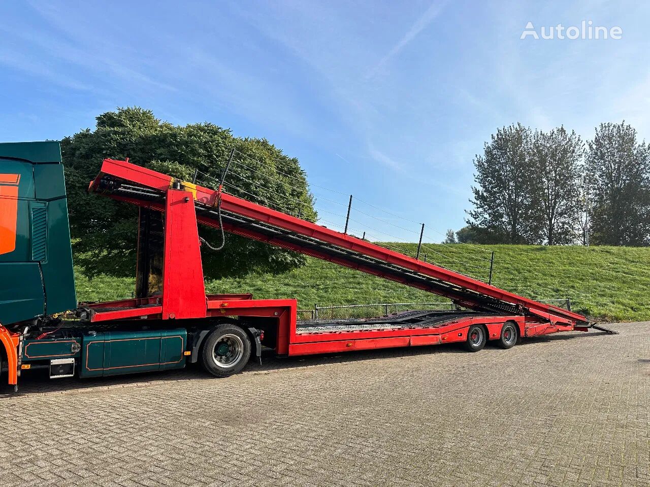 semi-reboque porta carros GS Meppel autotransporter 6 cars