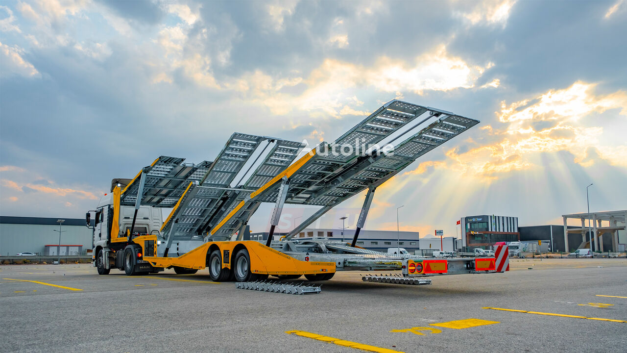 نیمه تریلر مخصوص حمل و نقل خودرو STU 6 Car Carrier Trailer جدید - Autoline