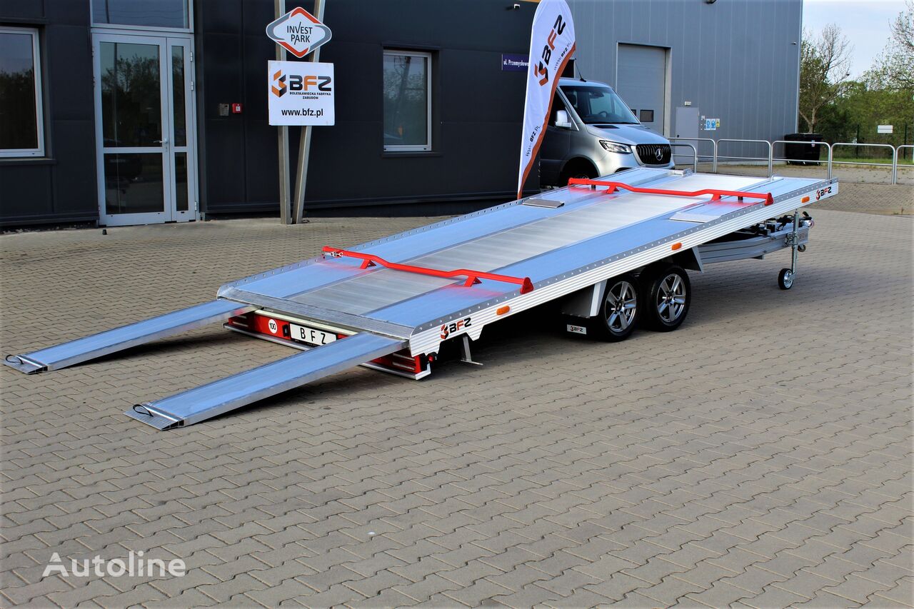 new BFZ K35/50  Aluminium Kippanhänger  car transporter trailer