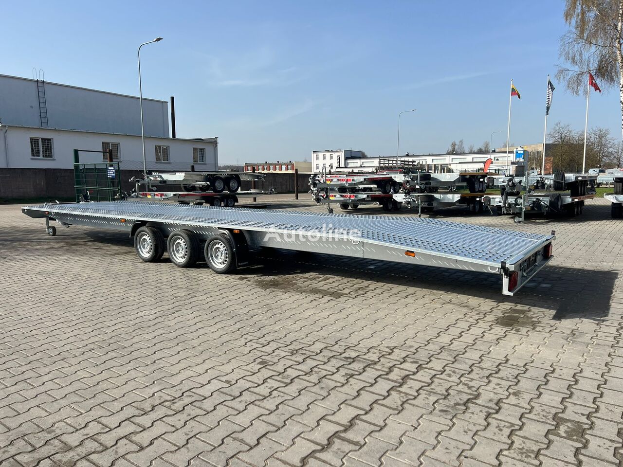 reboque porta carros Besttrailers Long850ALU novo