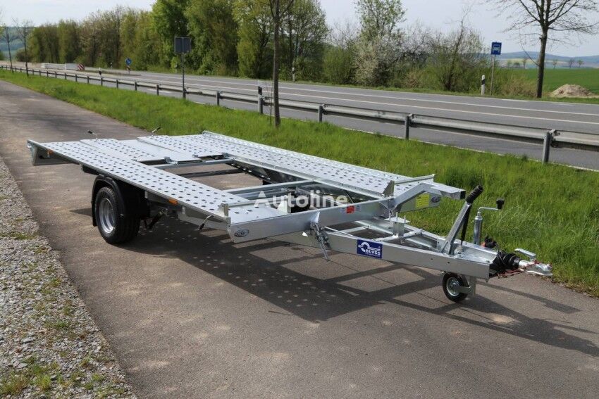 neuer Blyss Sonda I Fahrzeugtransporter 350x195x4cm 1500kg zGG Autotransportanhänger