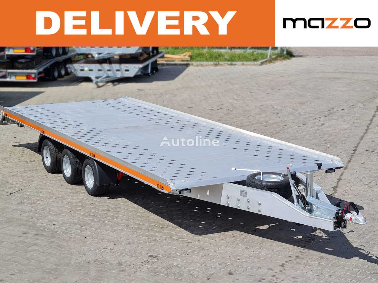 new G602135 600 x 210  gvw 3500kg car transporter trailer