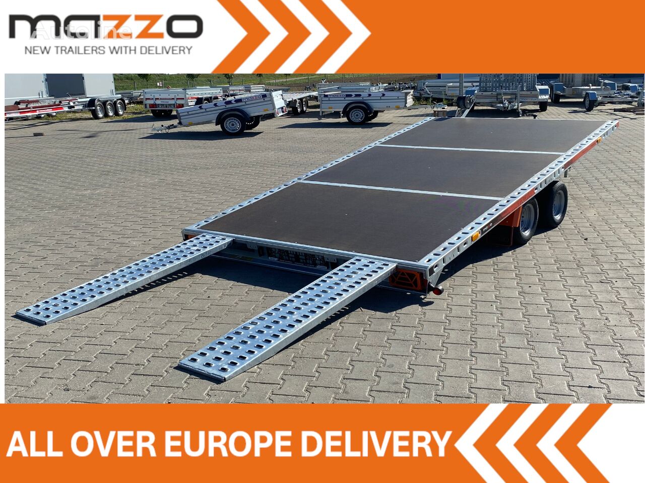 Gravity 4027 Tilt trailer 400x210cm 2700kg remolque portacoches nuevo