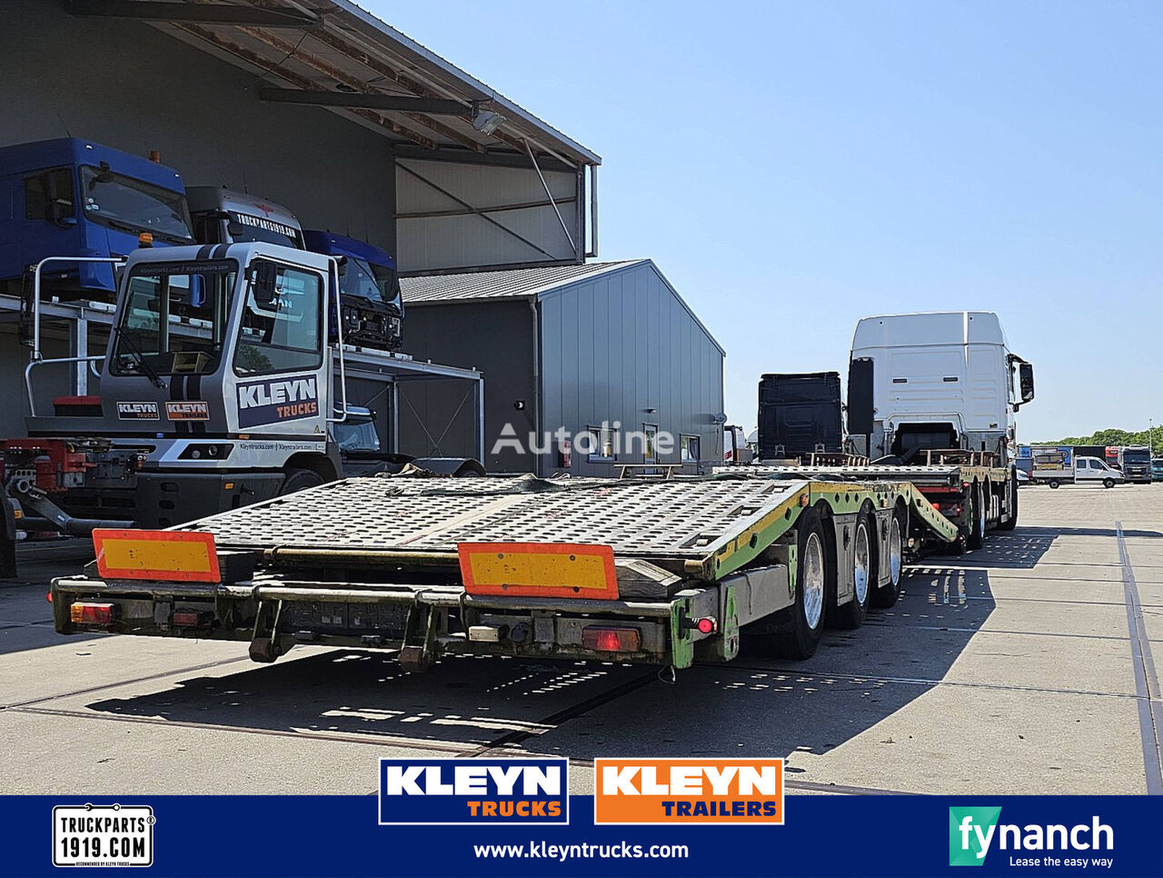 Hoffmann HODLMAYR H8000 truck transporter car transporter trailer