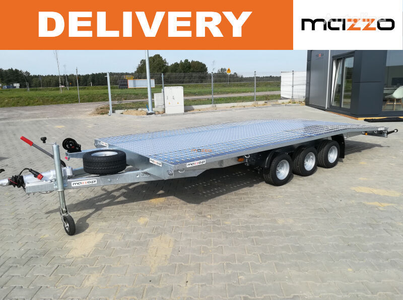 neuer J6021 600x210cm 3500kg beaver tail Autotransportanhänger