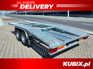 new Kubix trailer car trailer autotransporter przyczepa laweta dwuosiowa,  car transporter trailer