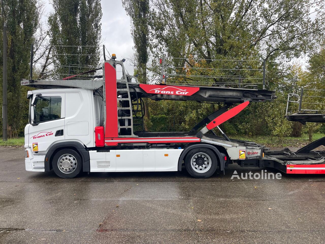Lohr WXS 2.53 EHR 200 C2 car transporter trailer for sale | Autoline ZW Lohr WXS 2.53 EHR 200 C2 car transporter trailer - Autoline