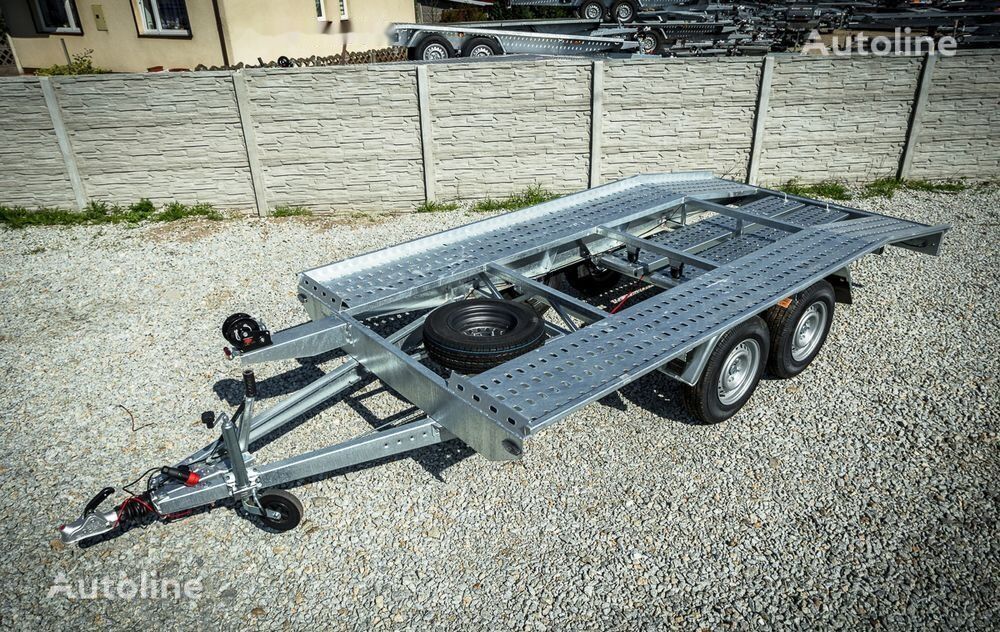 new Niewiadów car transporter trailer