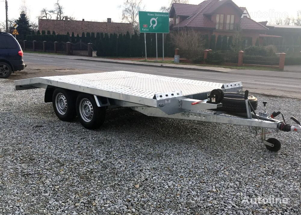 new Niewiadów car transporter trailer