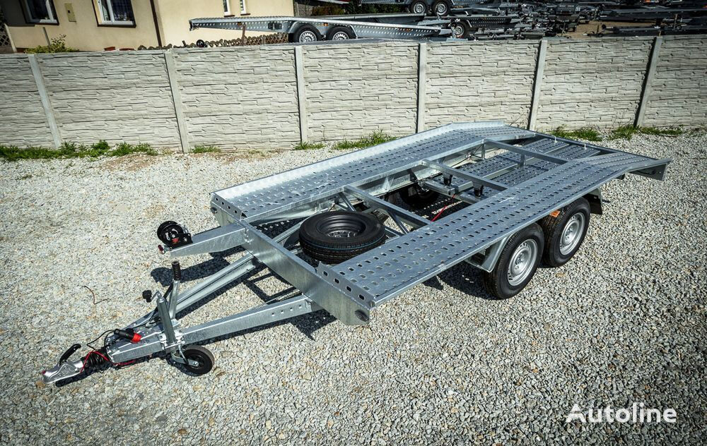 new Niewiadów car transporter trailer