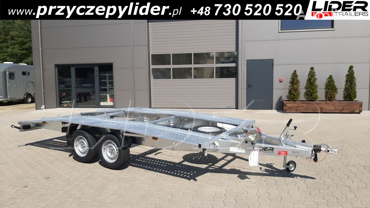 new Niewiadów BR-127 Adam 500x210cm laweta garbatka 3000kg car transporter trailer