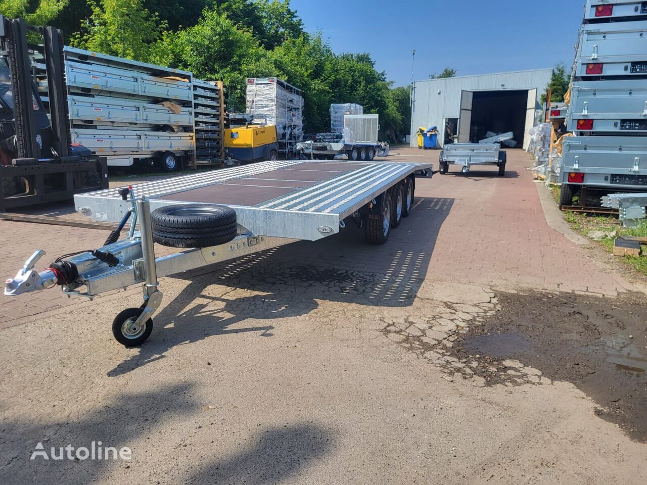 ny Niewiadów Jupiter NM 6×2,1m  biltransport trailer