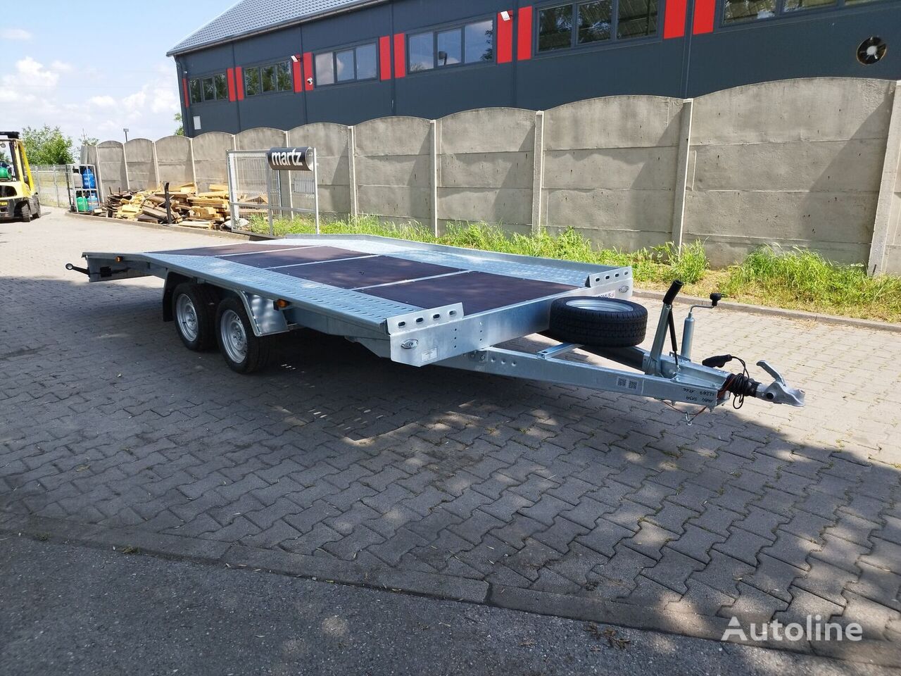 new Niewiadów Jupiter SM 4,5×2,1m  car transporter trailer