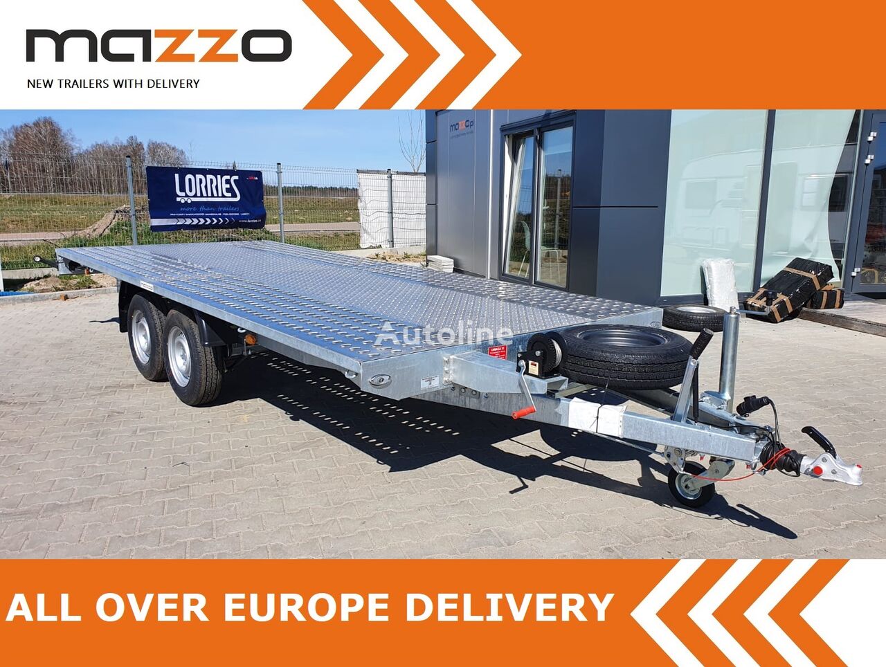 neuer Niewiadów M5030 R13C 500x210cm 3000kg  Autotransportanhänger