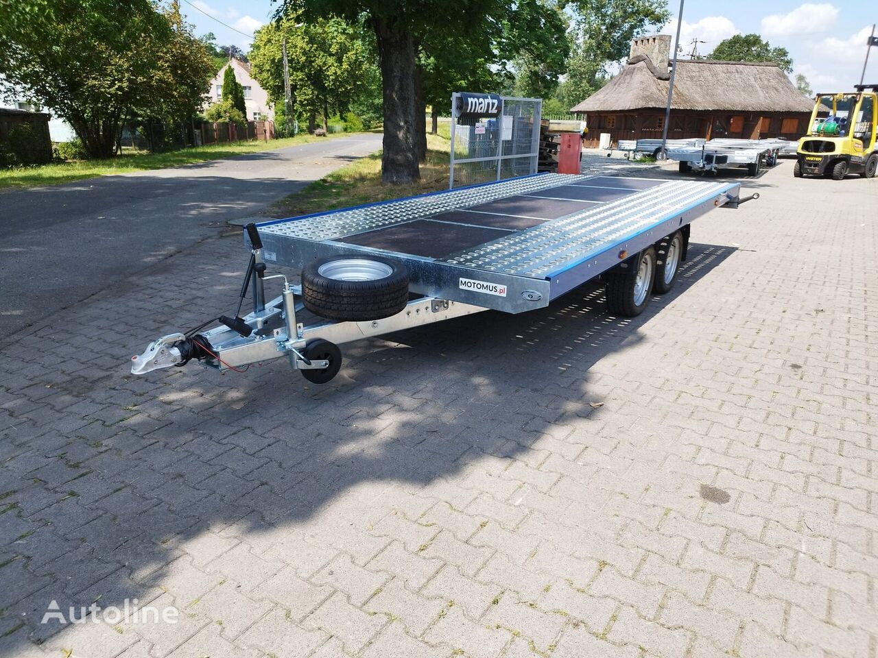 new Niewiadów Mars NB 4,5×2,1m  car transporter trailer