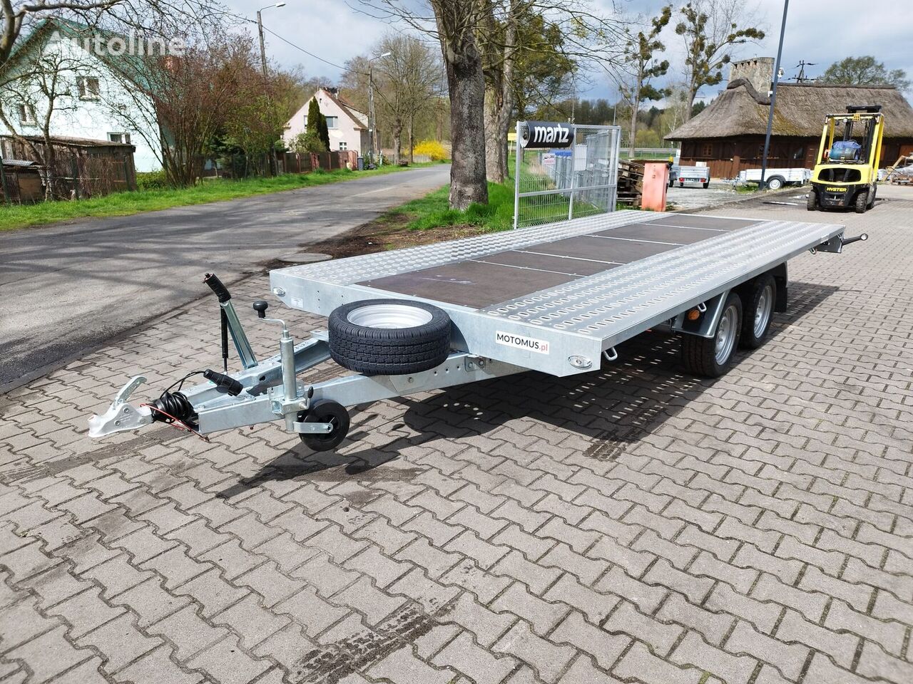 ny Niewiadów Mars NM 4,5×2,1m  anhænger autotransport