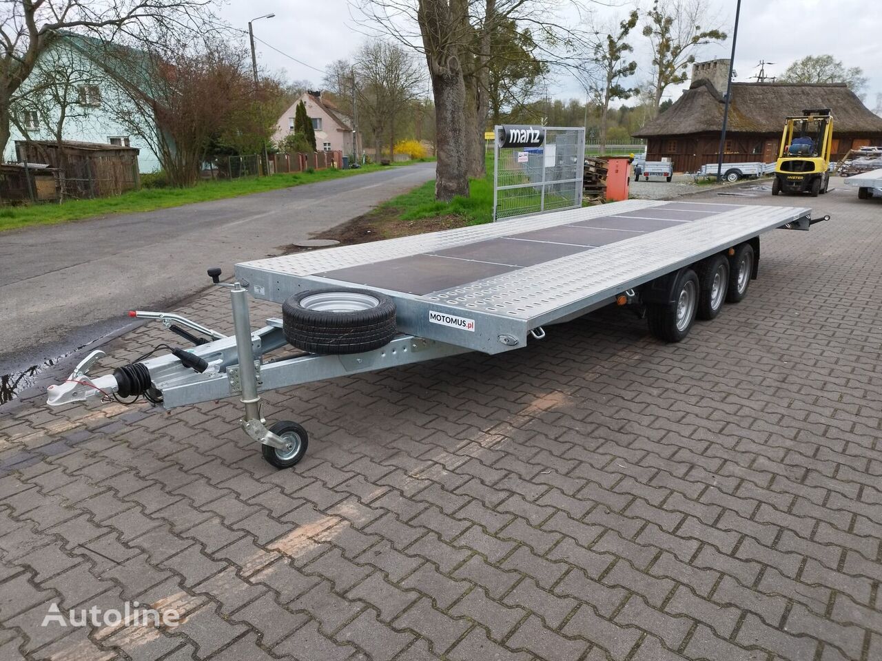 новый прицеп автовоз Niewiadów Mars NM 6×2,1m