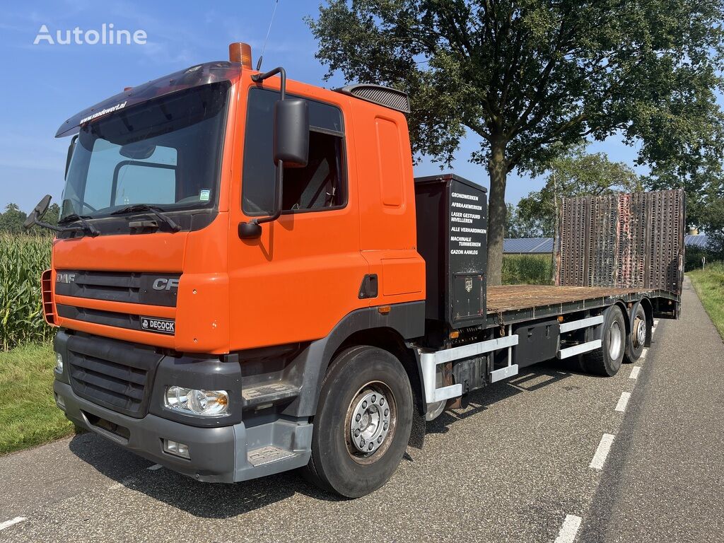 Oprijwagen - DAF CF85.340 - 6x2 - hydraulische klep - EURO3 - AI prikolica autotransportera