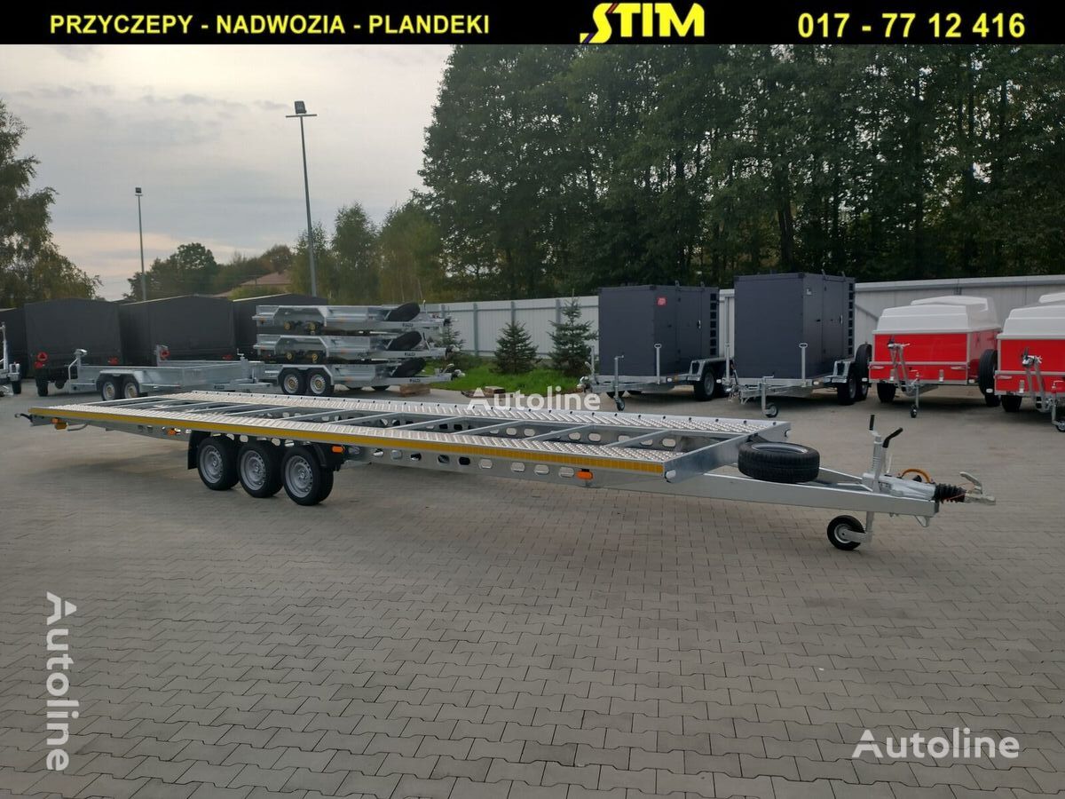 New Stim L23, Stal / Aluminium  car transporter trailer - Autoline