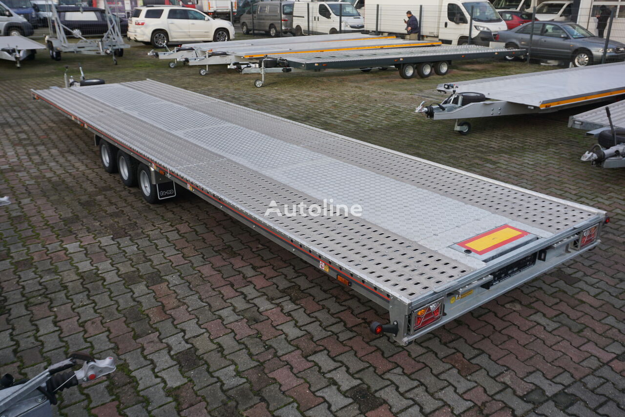 جديد العربات المقطورة شاحنة نقل السيارات TA-NO Neu TANO Autotransportanhänger 9m x 2,17m Trio3.500 KG für 2 Aut