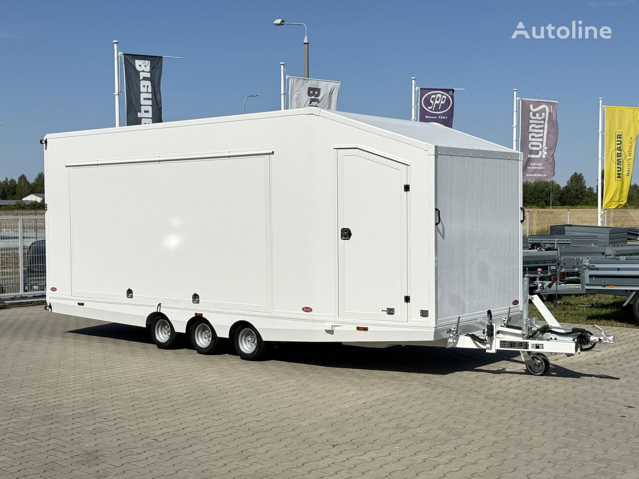 новый прицеп автовоз TA-NO SPORT TRANSPORTER 60 PREMIUM enclosed car trailer 6 x 2.3 m