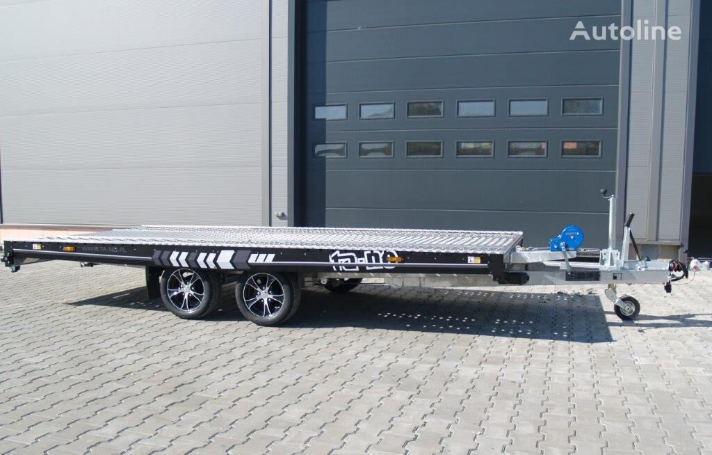 new TA-NO UNO 27.45 PREMIUM car transporter trailer