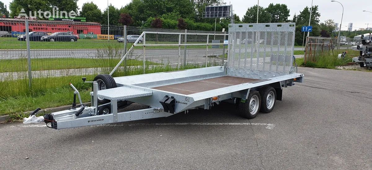 new Temared BUILDER 3 4018 S 2 oś car transporter trailer