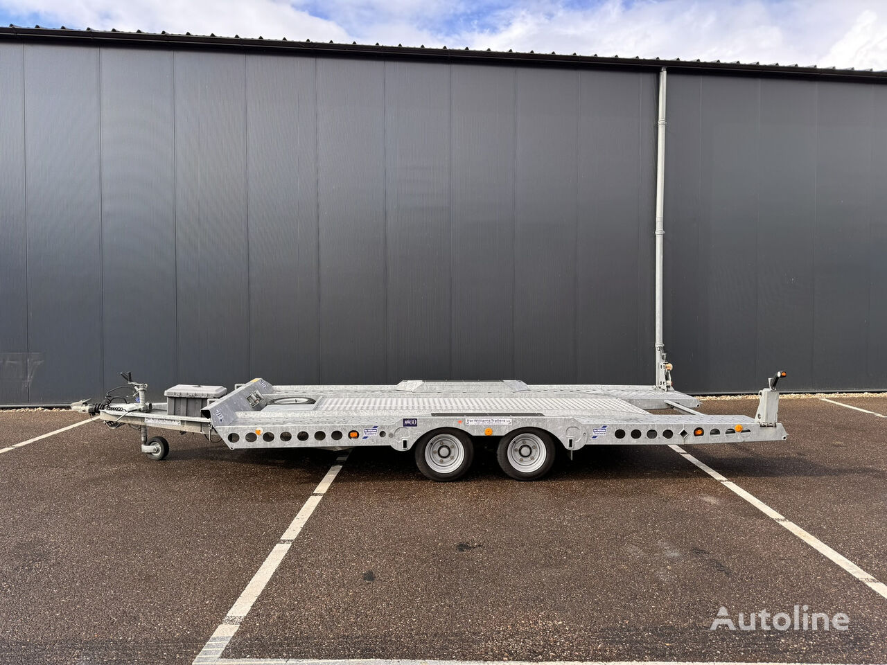 Williams IFOR CT35 3.500KG CAR TRANSPORTER autószállító pótkocsi