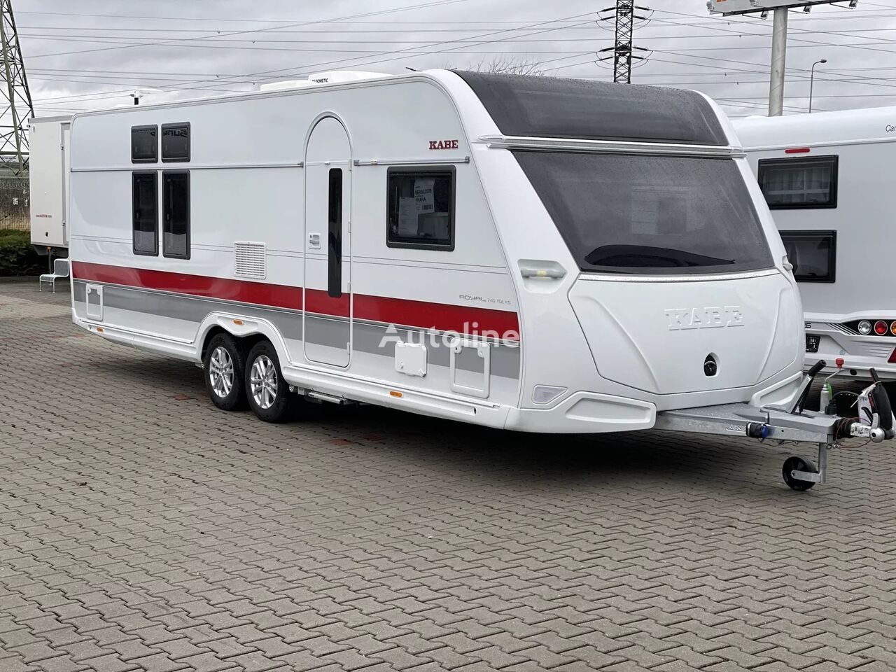 new Kabe Royal 740 TDL caravan trailer