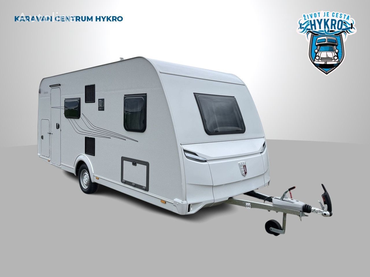 rơ moóc kiểu caravan Senara DMK 2.3 mới