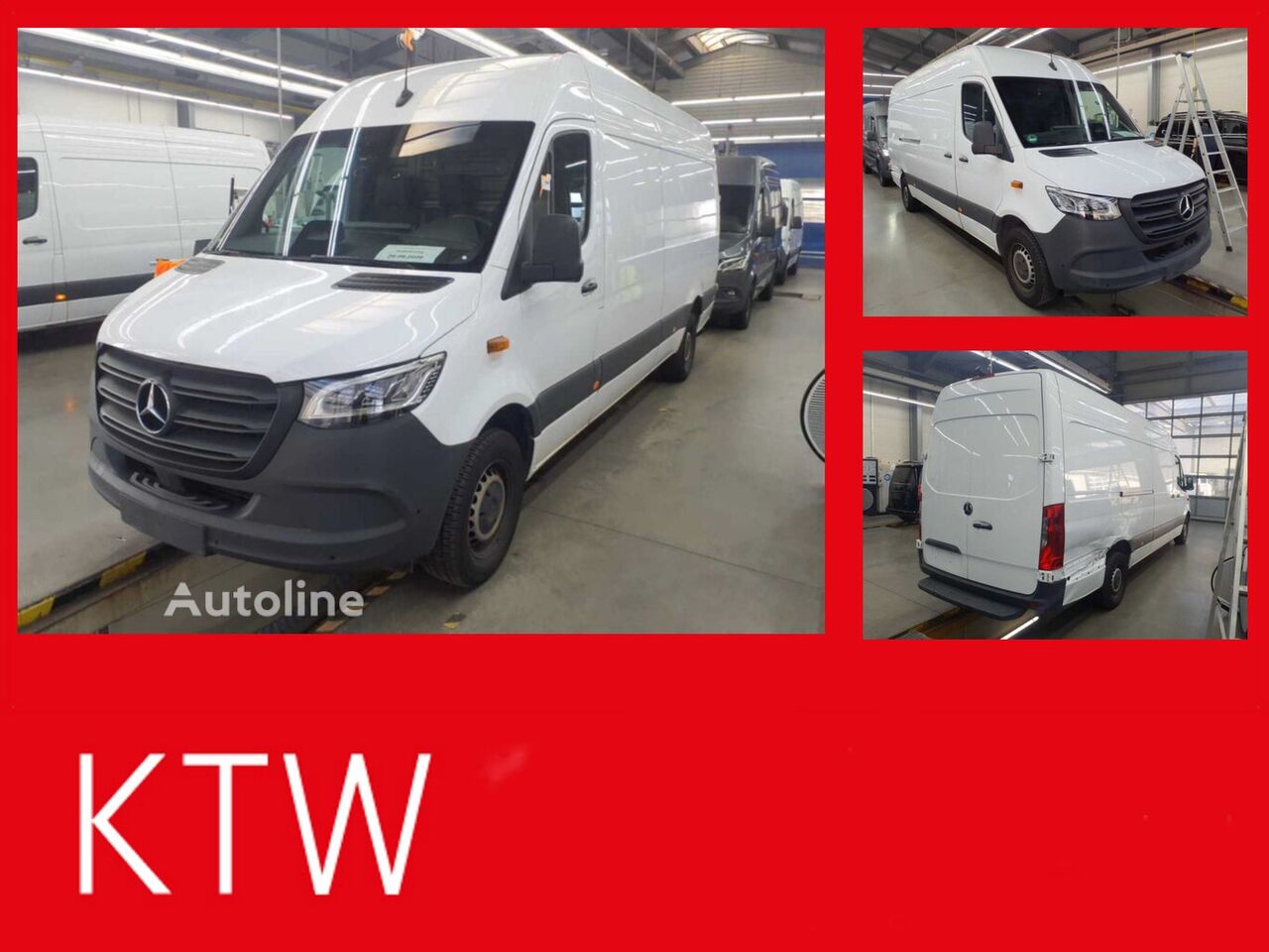 Fourgon utilitaire Mercedes-Benz Sprinter 317 Maxi,9GTronic,MBUX,Kamera,LED - Autoline