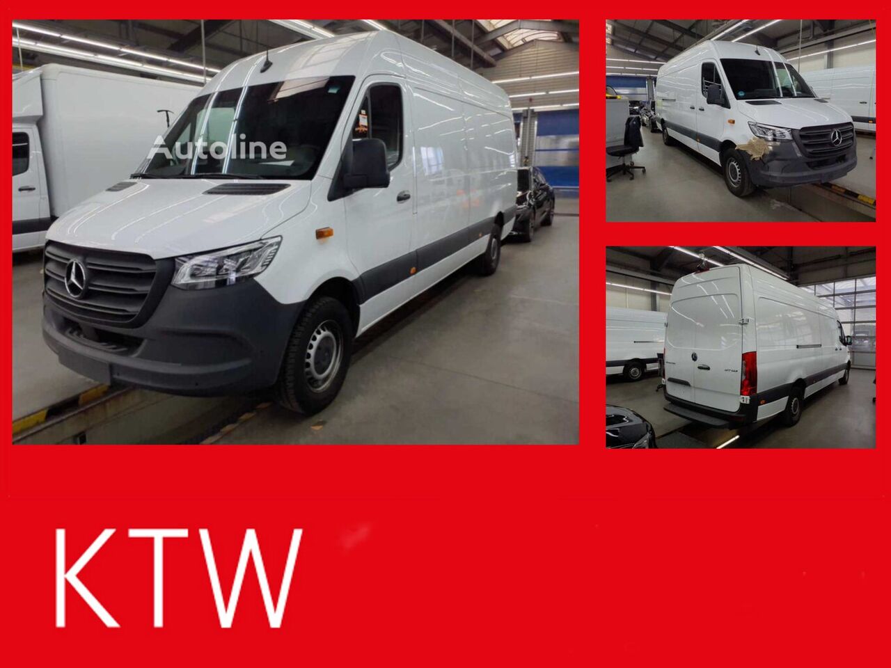 Fourgon utilitaire Mercedes-Benz Sprinter 317 Maxi,Kamera,LED Scheinwerfer - Autoline